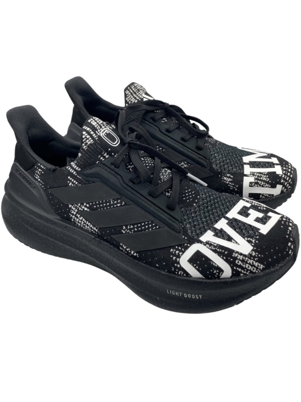 ADIDAS Overtime Ultraboost 5X mens running sneakers Size 8 1/2 black white